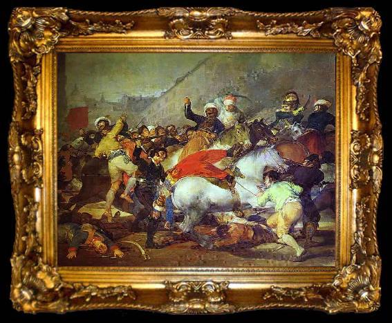 framed  Francisco Jose de Goya The Second of May, ta009-2